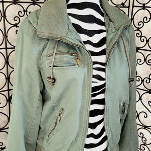 EUC Delia's Cotton Bomber Jacket
